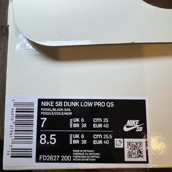 Nike Albino & Preto x Dunk Low SB “Jit-Jitsu” - Picture 9 of 9